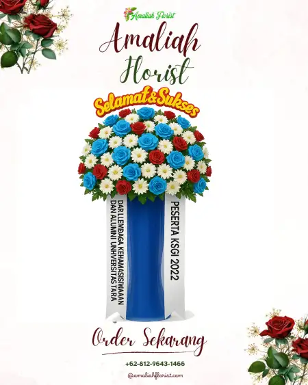 Standing Flowers Green Office Park 6 BSD Tangerang Selatan